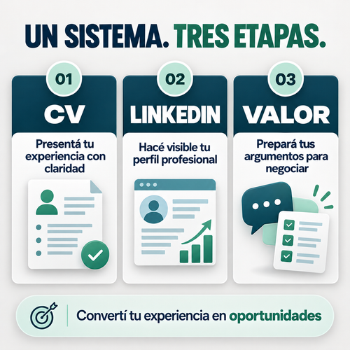 Impulsá tu Carrera: CV + LinkedIn + Negociación Salarial